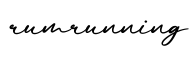 单词rumrunning书写