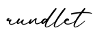 单词rundlet书写