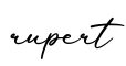 单词rupert书写
