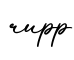 单词rupp书写
