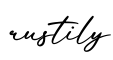 单词rustily书写