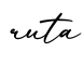 单词ruta书写