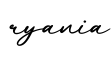 单词ryania书写