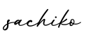 单词sachiko书写