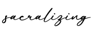 单词sacralizing书写
