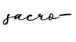 单词sacro-书写