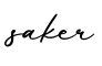 单词saker书写