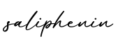 单词saliphenin书写