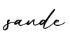 单词sande书写