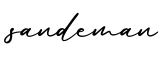 单词sandeman书写