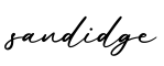 单词sandidge书写
