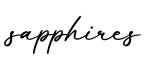 单词sapphires书写