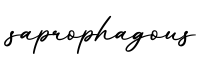 单词saprophagous书写