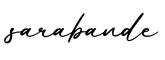 单词sarabande书写