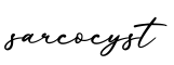 单词sarcocyst书写