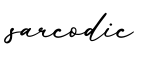 单词sarcodic书写