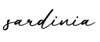 单词sardinia书写