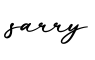 单词sarry书写