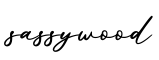 单词sassywood书写
