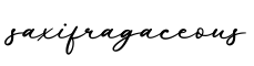 单词saxifragaceous书写
