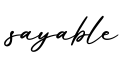单词sayable书写