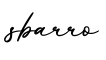 单词sbarro书写