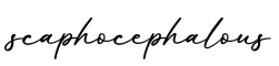单词scaphocephalous书写