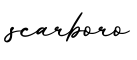 单词scarboro书写