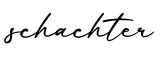 单词schachter书写