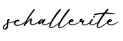 单词schallerite书写