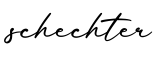单词schechter书写