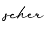 单词scher书写