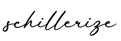 单词schillerize书写