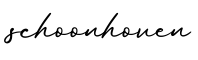 单词schoonhoven书写