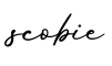 单词scobie书写