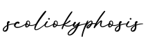 单词scoliokyphosis书写