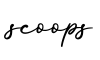 单词scoops书写