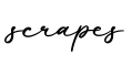 单词scrapes书写