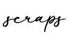 单词scraps书写