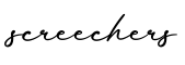 单词screechers书写