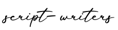 单词script-writers书写
