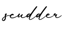 单词scudder书写