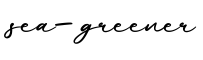 单词sea-greener书写