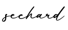 单词sechard书写