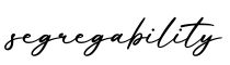 单词segregability书写