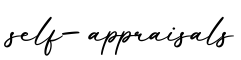 单词self-appraisals书写