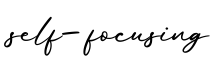 单词self-focusing书写