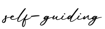 单词self-guiding书写
