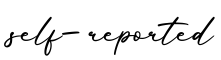 单词self-reported书写