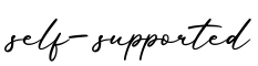 单词self-supported书写